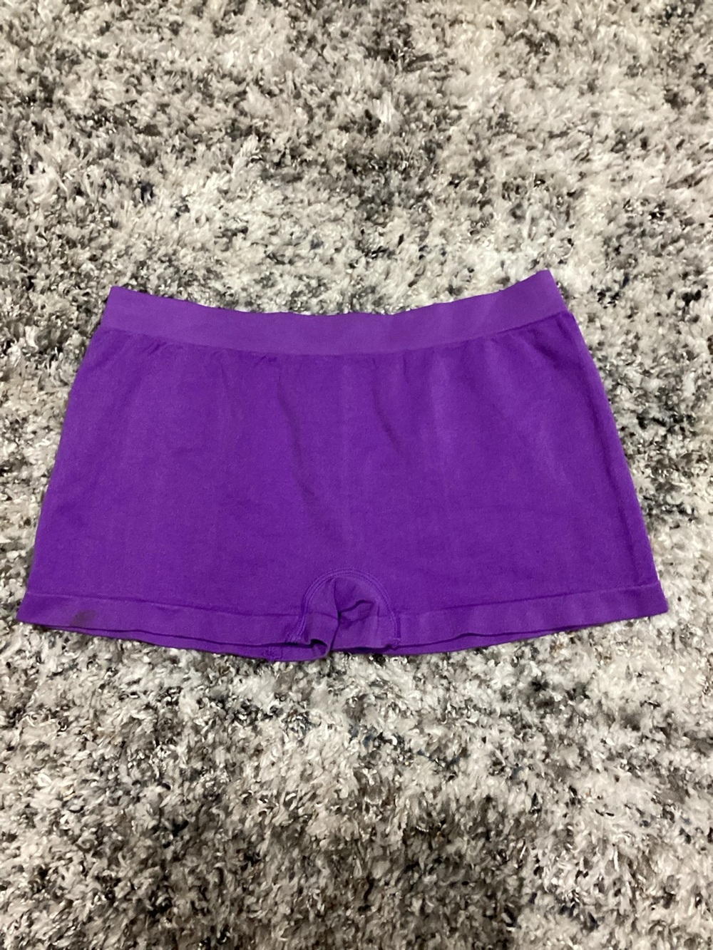 Purple Women's Seamless Boyshorts